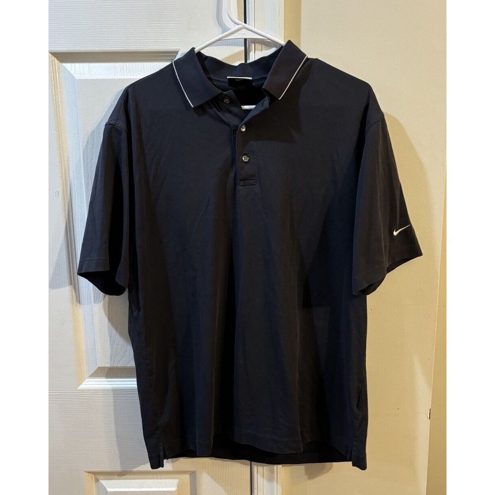 Nike‎ Golf Dry Fit Short Sleeve Polo Shirt Sz M